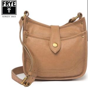 NWT FRYE Madison Mini NS Crossbody in Beige